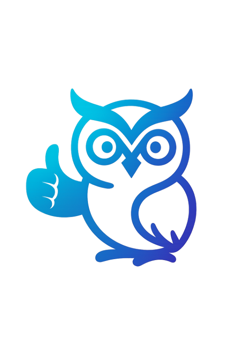 Scout the Owl giving a thumbs up